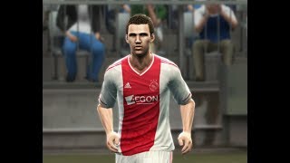 Joel Veltman Ajax  Netherlands PES 2013 [upl. by Ellehctim]