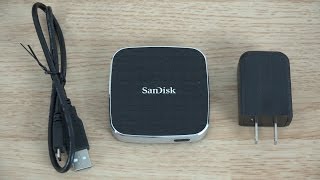 SanDisk Connect Wireless Media Drive Unboxing Firmware Update First Look and more [upl. by Ayanal887]