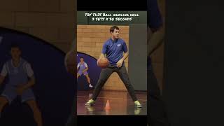 TRY THIS BALL HANDLING DRILL🔥🔥 shorts training basketball [upl. by Funda]