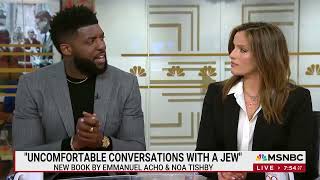 Noa Tishby and Emmanuel Acho on Morning Joe  May 2 [upl. by Enelav189]