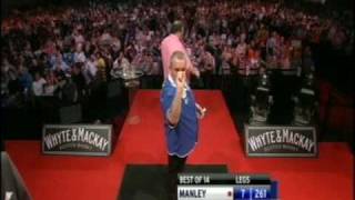 Premier League Darts 2008  Week 4  Peter Manley v Phil Taylor pt 4 [upl. by Suiramed]