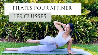 15 minutes de Pilates pour affiner les cuisses  Pilates intermédiaireavancé [upl. by Heshum]