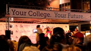 The cast of Sleeping Beauty switching on the lights in Canterbury [upl. by Sherrod316]