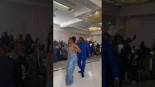 Ghanaian wedding dance  afro mbokalization wedding africanwedding [upl. by Suirauqed]