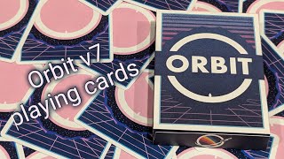 Daily deck review day 359  Orbit Seventh Edition playing cards [upl. by Annahsad326]