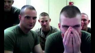 MARINES 2 girls 1 cup reactions [upl. by Nitaj]