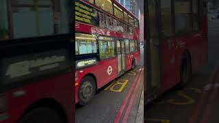 Ratp London transit WH45403 SK19 FCO on route 452 leaving Vauxhall buses londonbus [upl. by Dosia]