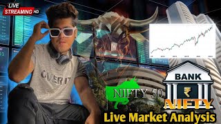 06 Nov  Live Market Analysis  BankNifty amp Nifty BankNifty Optionstrading [upl. by Campney]