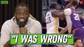 Draymond Green reflects on NBA suspension Steph Curry amp Adam Silver conversations Warriors return [upl. by Joli523]