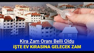 Temmuz konut ve işyeri kira artış oranı belli oldu İşte kira zammı hesaplama [upl. by Torruella490]