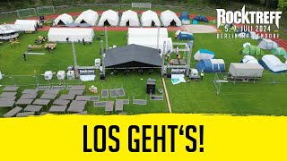 Los gehts  40 JAHRE ROCKTREFF  ROCKTREFF2024 [upl. by Sew]