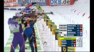 Biathlon Verfolgung der Damen in Fort Kent 2011 [upl. by Lorrin150]