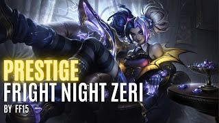 Prestige Fright Night Zeri  Skin Show  League of Legends [upl. by Aniz328]