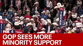 Poll More minority voters in Texas to vote for Trump [upl. by Ahsya]