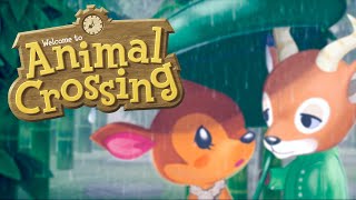 ANIMAL CROSSING • Relaxing Music Compilation with Rain Ambience☔ [upl. by Amesari]