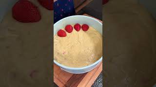 Strawberry Cake Recipe 🍓 [upl. by Babita]