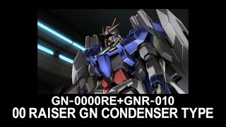 MS0W0500 RAISER GN CONDENSER TYPE from Mobile Suit Gundam 00 Theatrical Edition [upl. by Alexa]