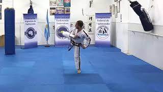 Choi Yong Tul  Patterns  Formas  Taekwondo ITF III Dan [upl. by Eenram]