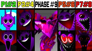 All Phases in Incredibox Sprunki Phase 2 VS Phase 3 VS Phase 4 VS Phase 5 VS Phase 6 VS Phase 710 [upl. by Smalley]