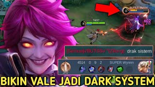 EUDORA LOCK VALE SAMPAI DIKATAIN DARK SYSTEM VALE AUTO TERBULLY MOBILE LEGENDS [upl. by Nho]