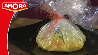 Recette de Papillottes de Cabillaud à la Moutarde  Amora [upl. by Icken]