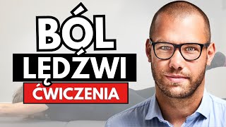 2 Ćwiczenia Zmniejszające Ból KRĘGOSŁUPA LĘDŹWIOWEGO [upl. by Ardnohsed]