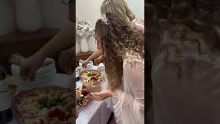 Vi racconto il matrimonio di CatalinaGanea11 👰🏼‍♀️💍🤵🏻pt1 weddingday bridesmaids vlog [upl. by Oilla]