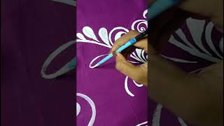 table cloth design  easy design art short ytshorts short design [upl. by Lakin]