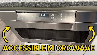 Review Sharp SMD2470AS Microwave Drawer Oven  Unique Accessible Drawer Design Microwave [upl. by Enelegna764]