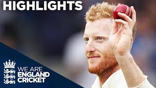 Stokes Takes 622 As Wickets Tumble  England v West Indies 3rd Test Day 1 2017  Highlights [upl. by Craig]