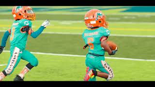 6u Plant City Dolphins vs East Bay Buccaneers Super Bowl 2021 [upl. by Blaze]