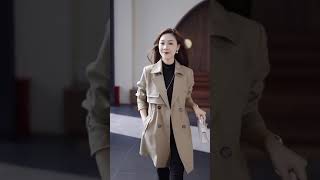 The most popular trench coat in Asia  Perfect for women in every ages [upl. by Dorwin704]