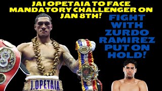 JAI OPETAIA SET TO FACE IBF MANDATORY HUSEYIN CINKARA IN JAN GILBERTO RAMIREZ UNIFICATION ON HOLD [upl. by Wolfgram]