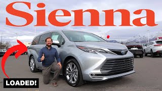 2024 Toyota Sienna Platinum The Maybach Of Minivans [upl. by Justina]