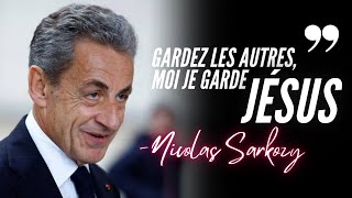 NICOLAS SARKOZY GLORIFIE LE NOM DE JÉSUS [upl. by Stillman706]