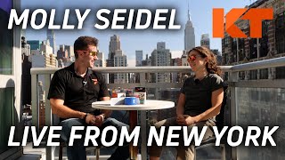 Molly Seidel Talks NYC Marathon Olympics KT Tape and Whats Next [upl. by Tillio98]