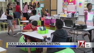 State Board Education meeting in NC [upl. by Ardine]