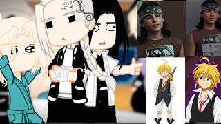 Toman React Takemichi as Robin Arellano× Takemichi as Meliodas Gacha ultra✨ [upl. by Ardnovahs]