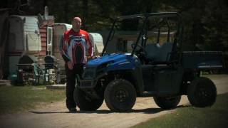 Dirt Trax Test Rides 2010 Polaris Ranger EV [upl. by Starks277]