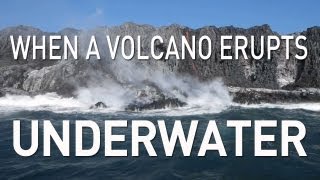 When a Volcano Erupts Underwater  UnderH2O  PBS Digital Studios [upl. by Annaej]