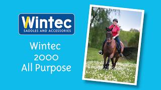 Wintec 2000 All Purpose saddle [upl. by Bradstreet]