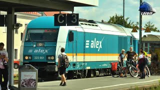 Züge im Bahnhof Schwandorf 🚆🚄🚂 Trains Schwandorf Railway Station  14 August 2022 [upl. by Eiramnwad]