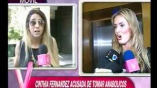 latvnosdominacomar  CINTHIA FERNANDEZ HABLA SORE LA LEONA ADRIANA BARRIENTOS EN quotVIVIANAquot [upl. by Odnumyar]