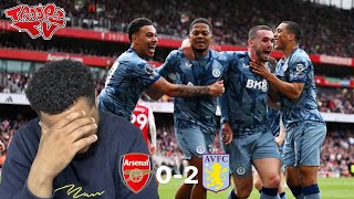 Arsenal 02 Aston Villa  Troopz Match Reaction  The Title Is GONE [upl. by Wilkinson]