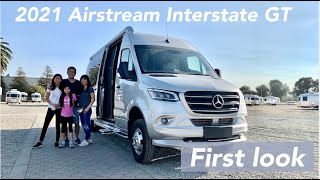 2021 Airstream Interstate GT  First Look [upl. by Akerley]