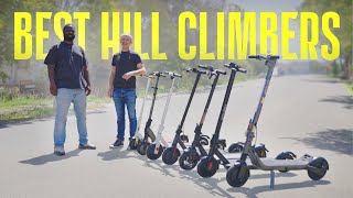 Ultimate Electric Scooter Hill Climb Challenge 299 to 2K [upl. by Hcra]