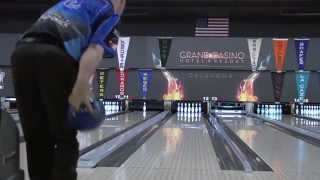 Xtra Slow Motion  Sean Rashs Bowling Release [upl. by Nylsoj]