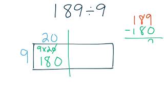 4th Grade GoMath 46  Divide using the Area Model [upl. by Anders]