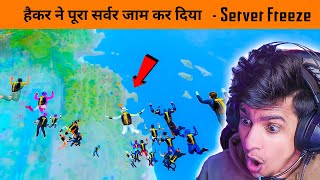 😱 Server Freeze Hacker is Back in BGMI  This Hacker Crash BGMI server Live  BandokBaaz [upl. by Nim]