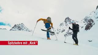 Skitourentipps  Teil 3 Geh und Abfahrtstechnik  Mein Montafon Expertentipp [upl. by Melamed816]